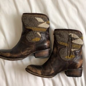 Freebird by Steven Cablo Blanket Ankle Boots